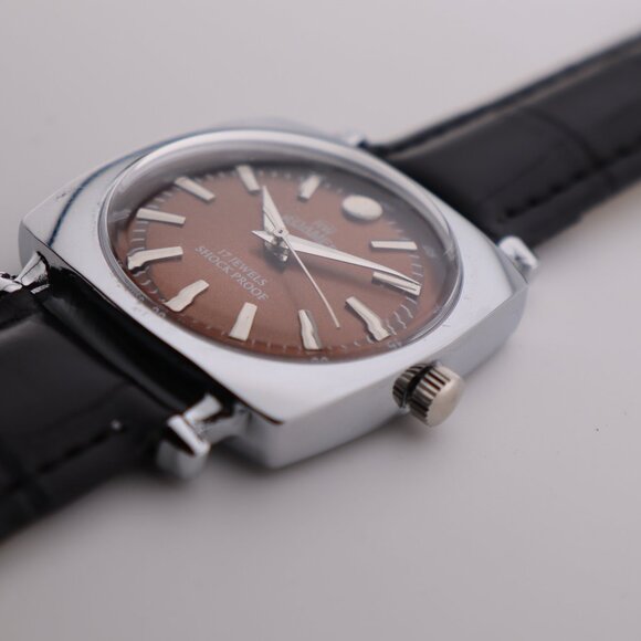 Stylish Swiss Hand-Wound Watch – Roamer ST96 Vintage Men’s Mechanical - Picture 8 of 10